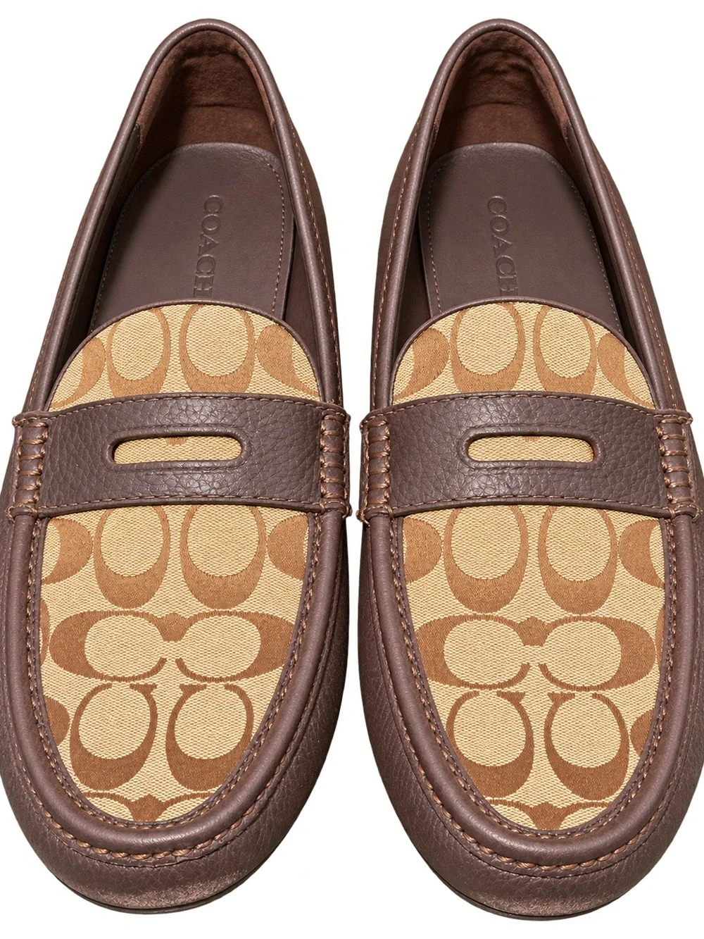 COACH Liam Driver In Signature Jacquard